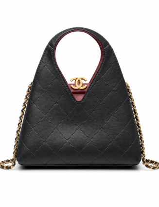 CHANEL 26A Triangle Bag Shopping Bag Complete Set Gift Box Packaging