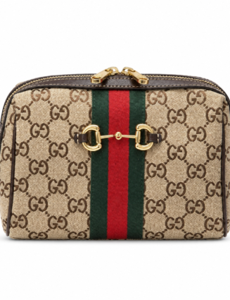 Gucci's new Horsebit horsebit camera bag pillow Complete set of gift box made of cowhide